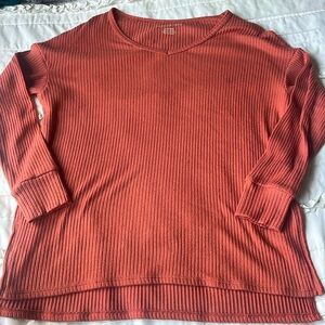 American Eagle long sleeve burnt orange color size xs